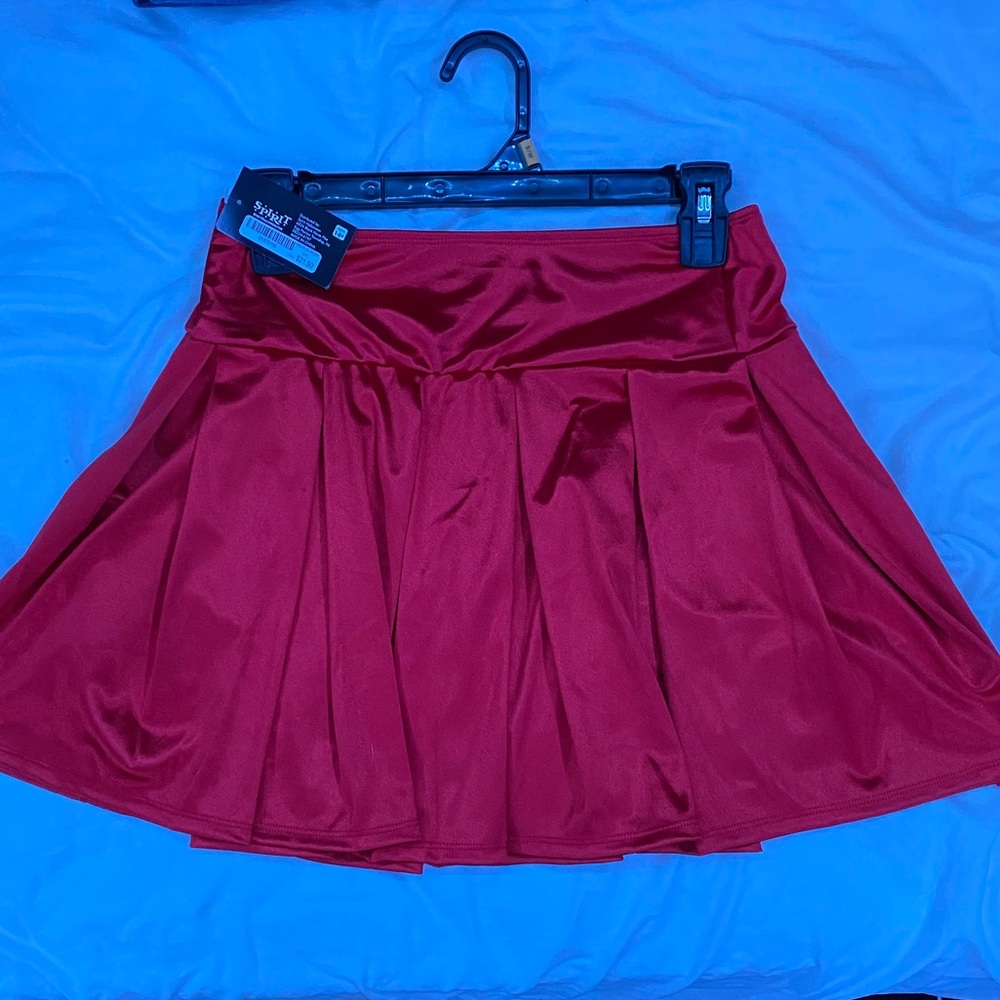 Red Tennis Skirt